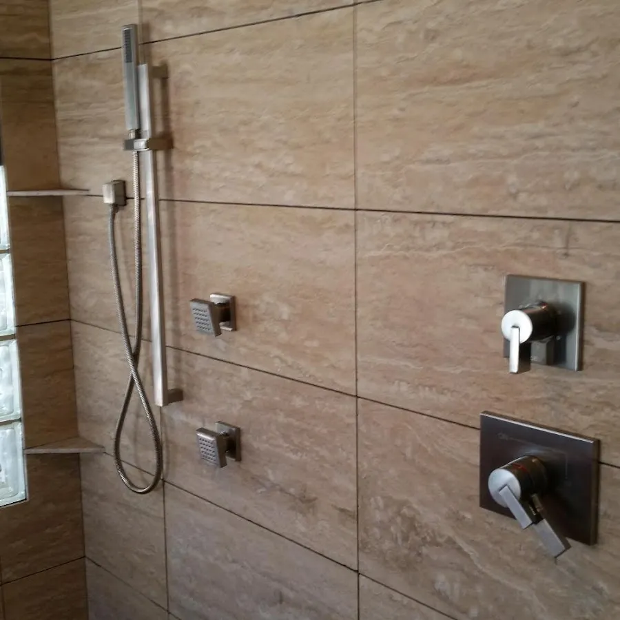 Shower fixture installation for Water Heater Installation in Estero
